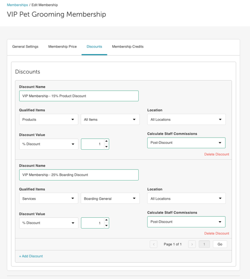 4.2 Membership Discount Options - Define Member Benefits